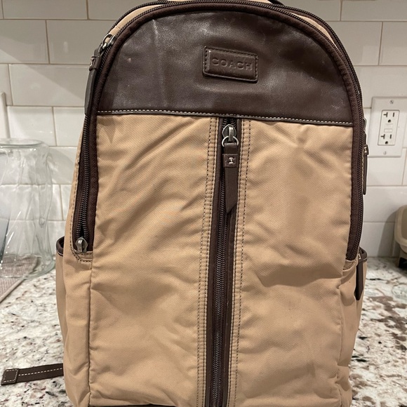 Coach Canvas leather backpack unisex - Picture 15 of 15